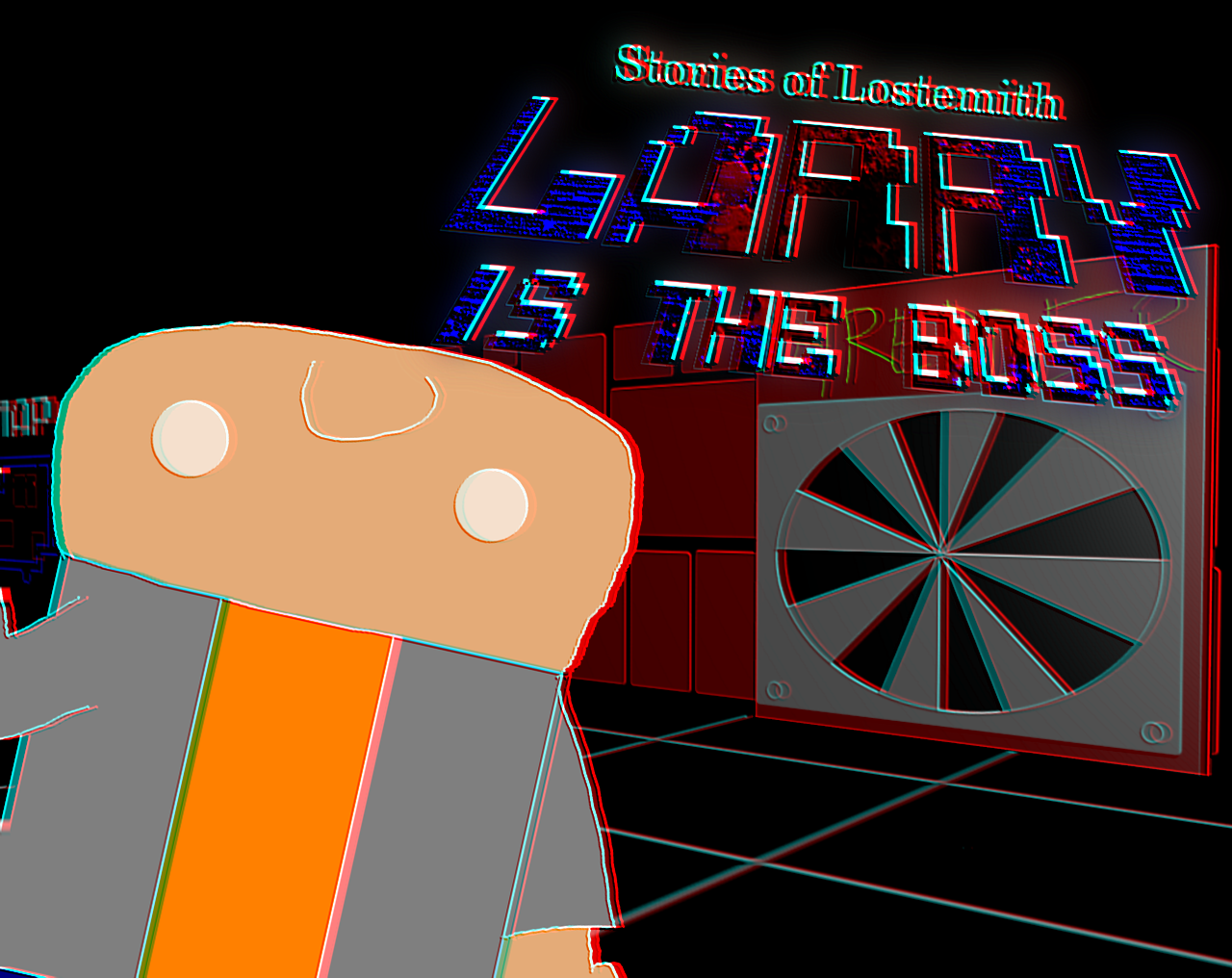 Cover image for Larry is the boss