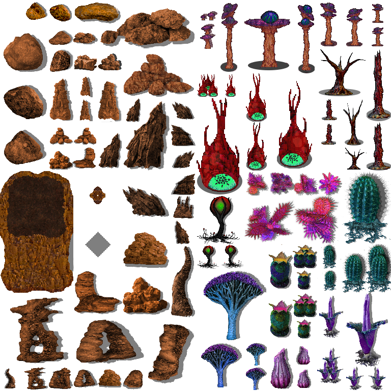 Sci-Fi Worlds Pack - Kelvana Prime Tileset :: rpgmaker.net