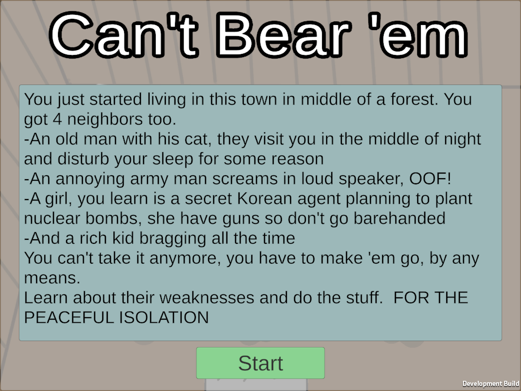 Can't Bear 'em by Artemis