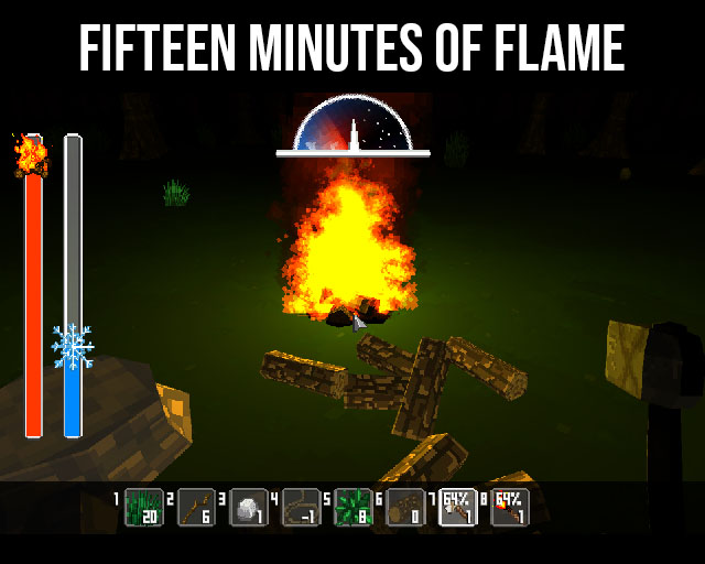 Cover image for Fifteen Minutes of Flame