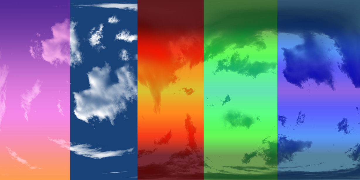 Free Skybox Textures by kindaw