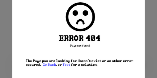 Cover image for ERROR 404