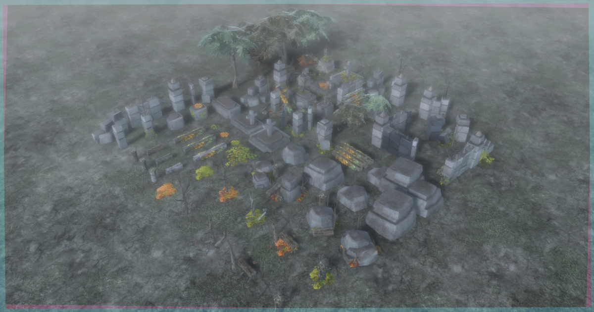 Low-Poly Ruins