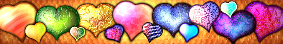 50 Unique Hearts (Transparent PNG)