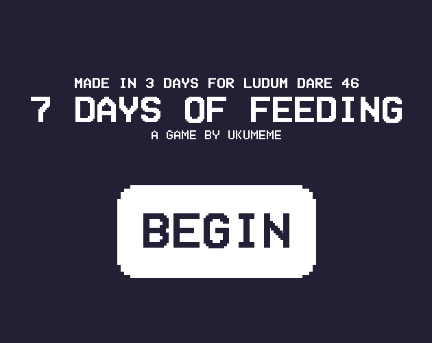 Cover image for 7 Days of Feeding