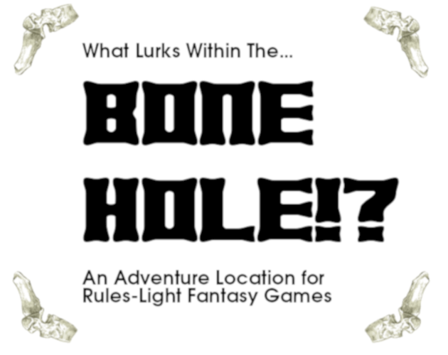 Cover image for What Lurks Within The Bone Hole!?