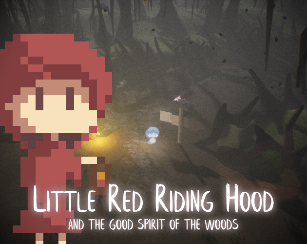 Little Red Riding Hood and the Good Spirit of the Woods