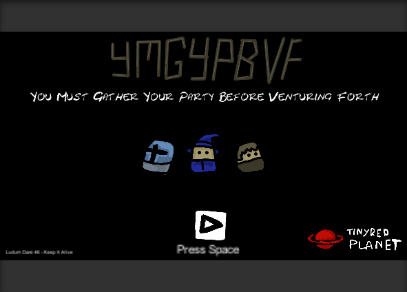 Cover image for YMGYPBVF: You Must Gather Your Party Before Venturing Forth