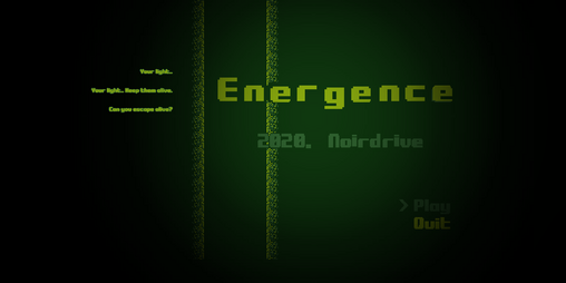 Cover image for Energence
