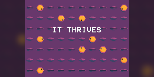 Cover image for IT THRIVES