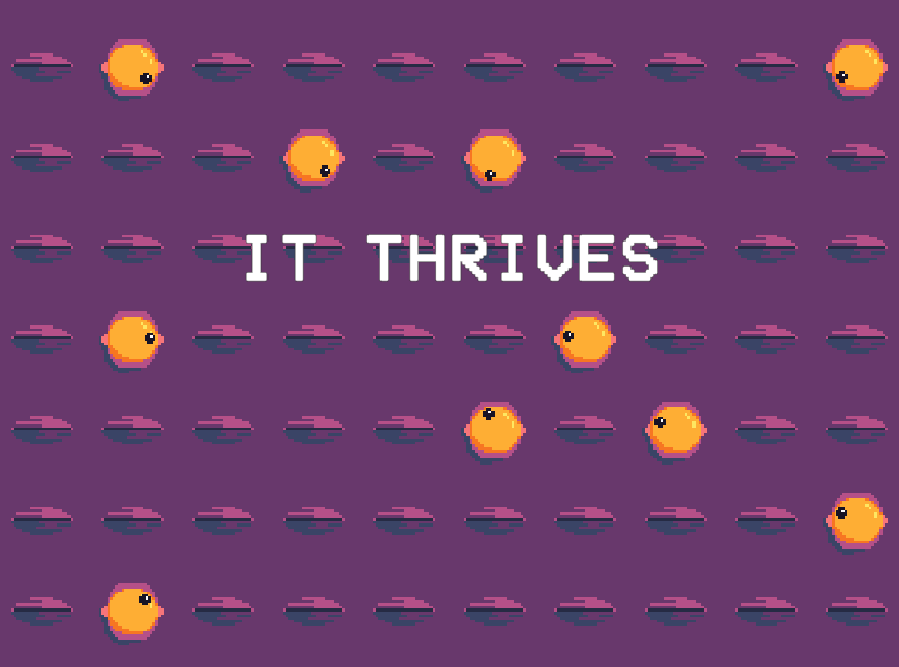 Cover image for IT THRIVES