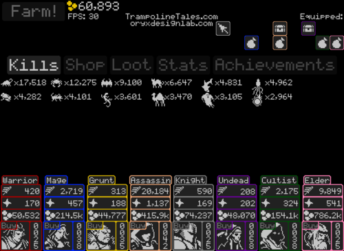 Loot Clicker by TrampolineTales