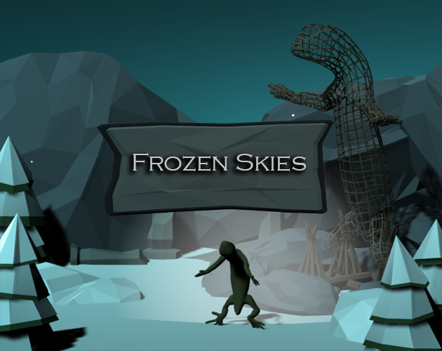 Cover image for Frozen Skies