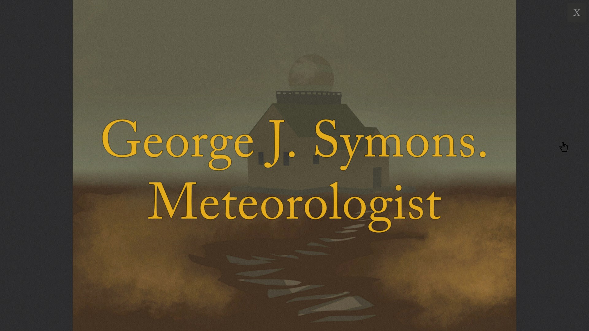 George J. Symons. Meteorologist