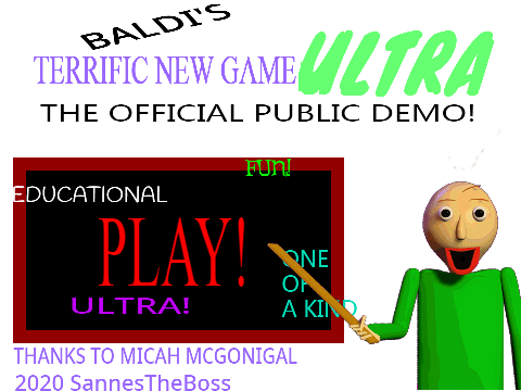 Baldi's Basics Full Game Public Demo For Android Edition by Gabrielcastro292