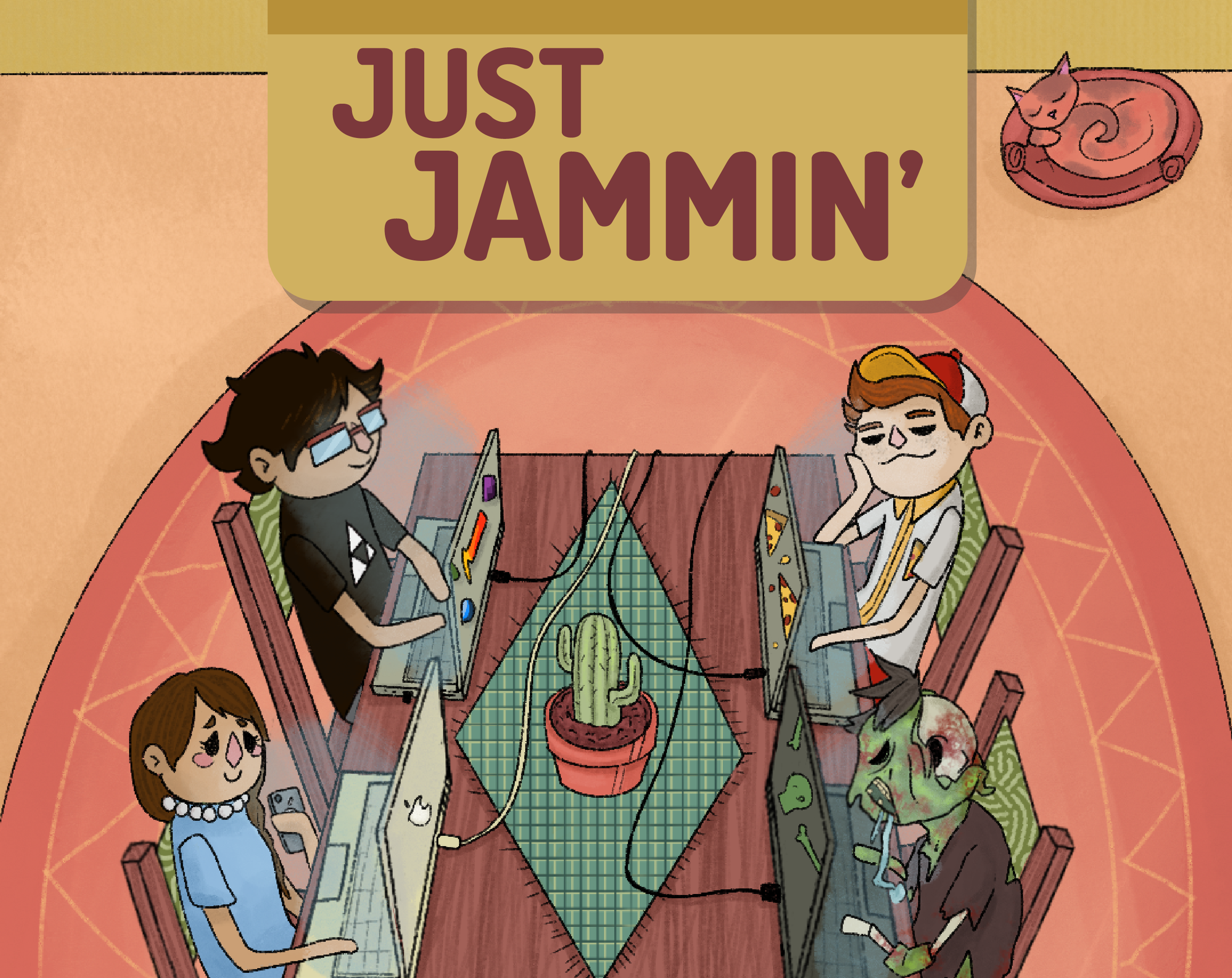 Cover image for Just Jammin'