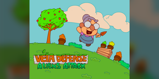 Cover image for Véia Defense: Aliens Attack