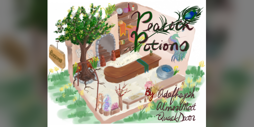 Cover image for Peacock Potions