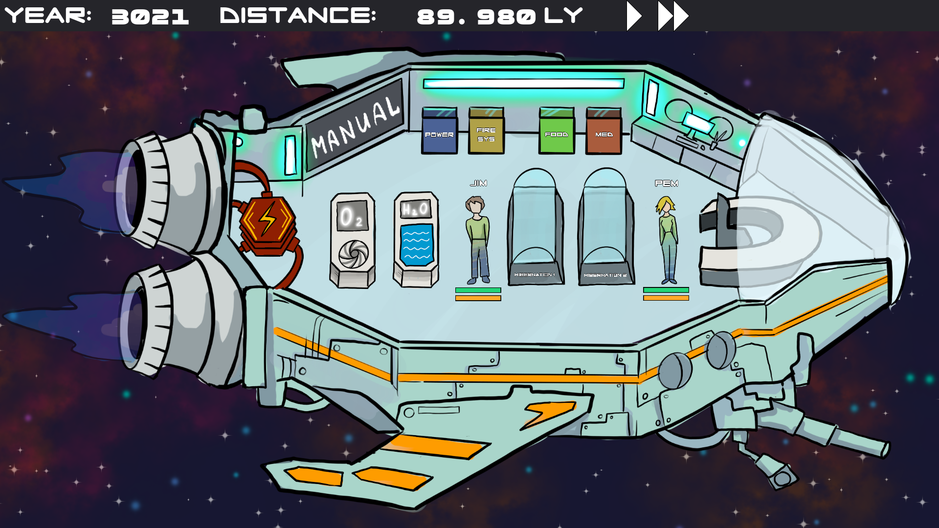 Cover image for Hibernation Journey