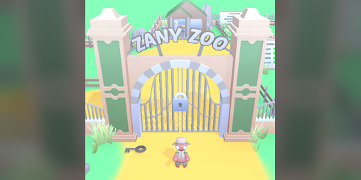 Cover image for Zany Zoo