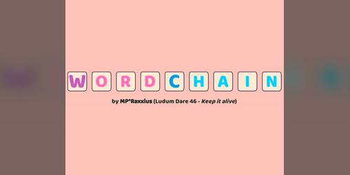 Cover image for WordChain (Ludum Dare 46)