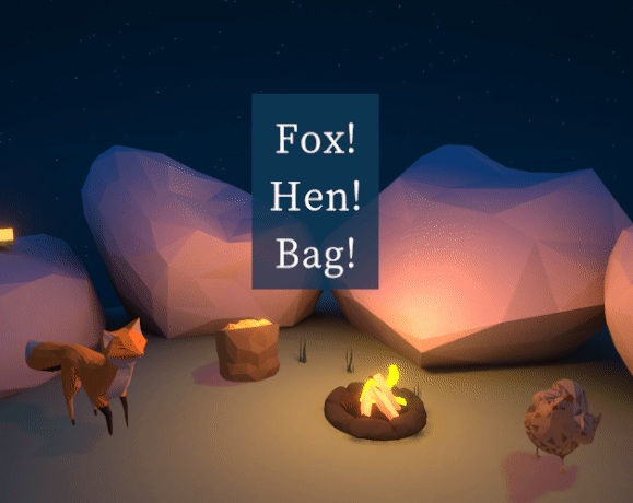 Cover image for Fox! Hen! Bag!