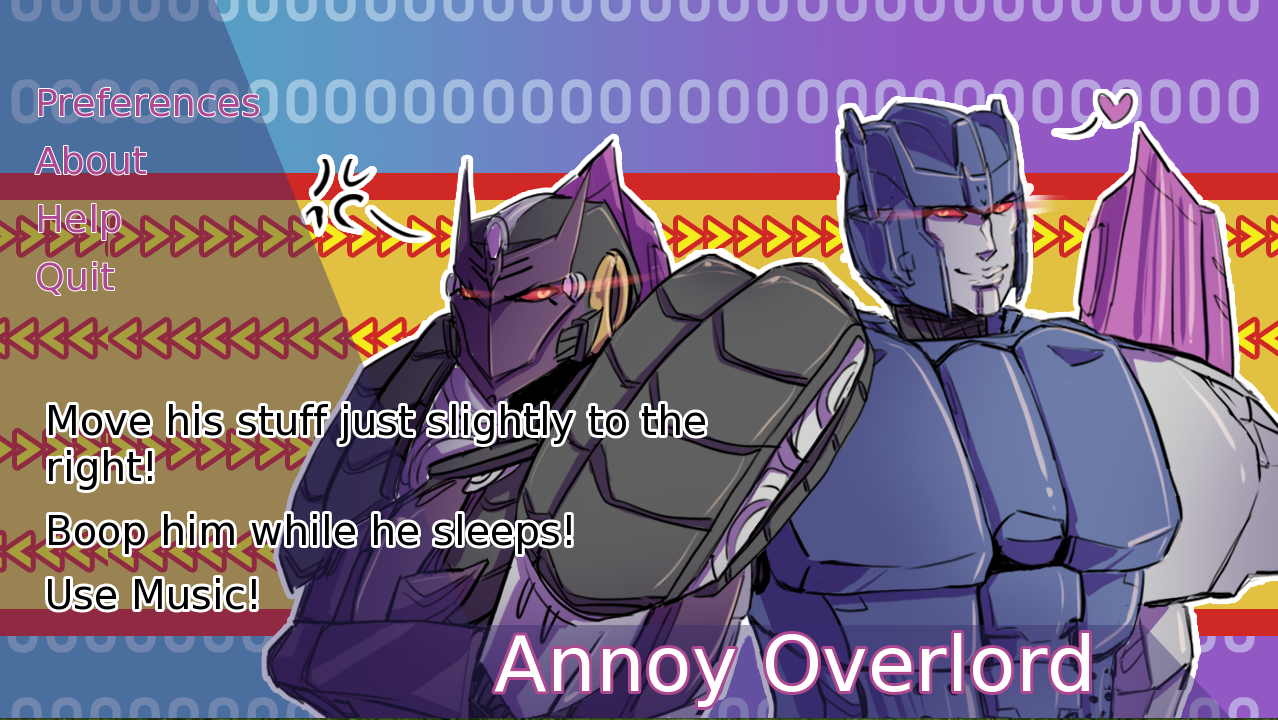 Cover image for Annoy Overlord