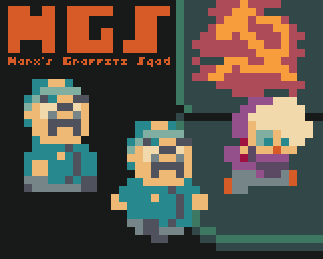 Cover image for Marx's Graffiti Squad