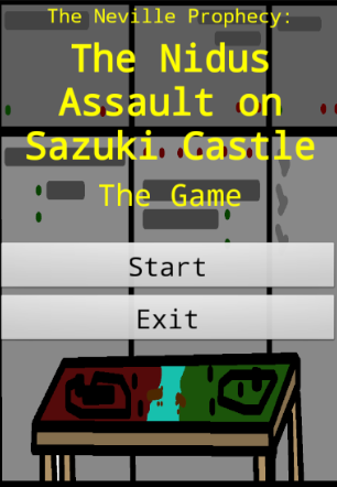 Cover image for The Neville Prophecy: The Nidus Assault on Sazuki Castle The Game