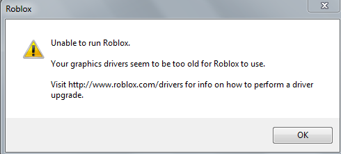Roblox Studio Graphics Driver