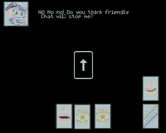 LD46 scraps: Cactus Prickles, the hostage negotiator