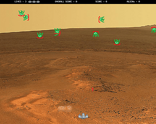 Mars invaders