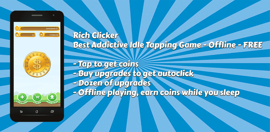 Rich Clicker - Best Idle Clicker Game - Offline - FREE - Subset