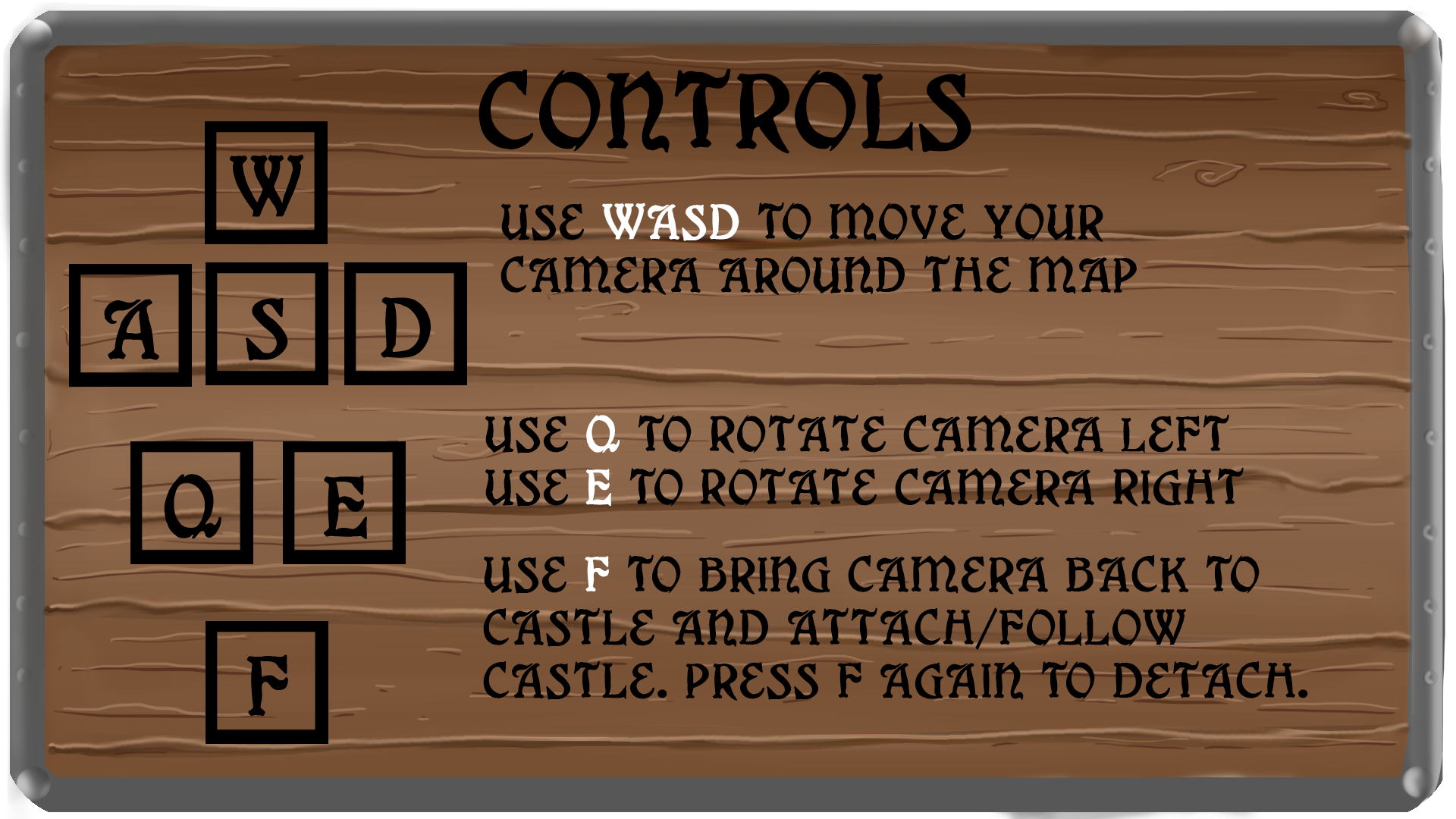 Camera Controls