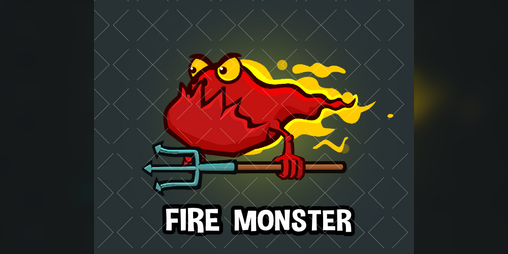 Cover image for Fire monster