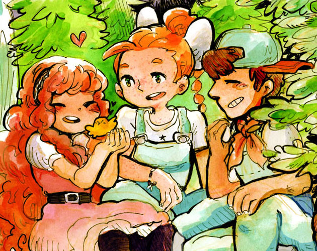 Cover image for Harvest Moon Fanzine: Friends of Mine