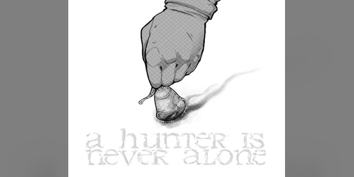 Cover image for A Hunter Is Never Alone