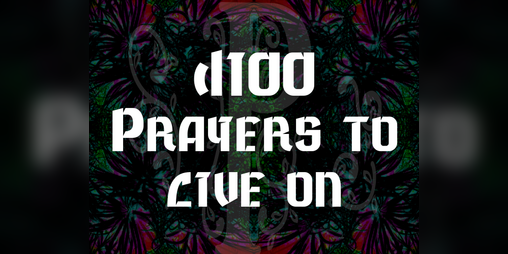 Cover image for d100 Prayers to Live On