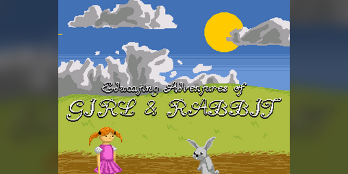 Cover image for Educating Adventures of Girl and Rabbit