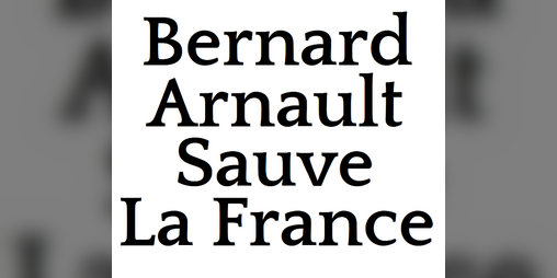 Cover image for Bernard Arnault Sauve La France