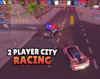 2 PLAYER CITY RACING 2 - ¡Juega Gratis Online!