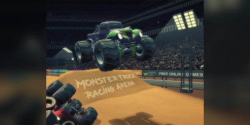 Cover image for Monster Truck Racing Arena