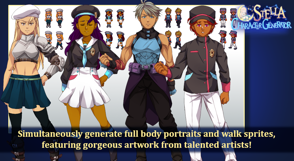 rpg maker mv more character generator parts