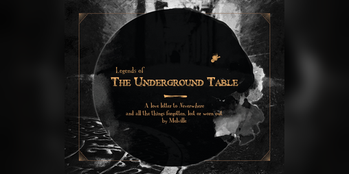 Cover image for Legends of the Underground Table [EN]