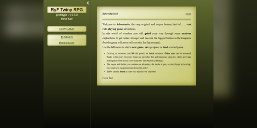Cover image for RyF Twiny RPG prototype