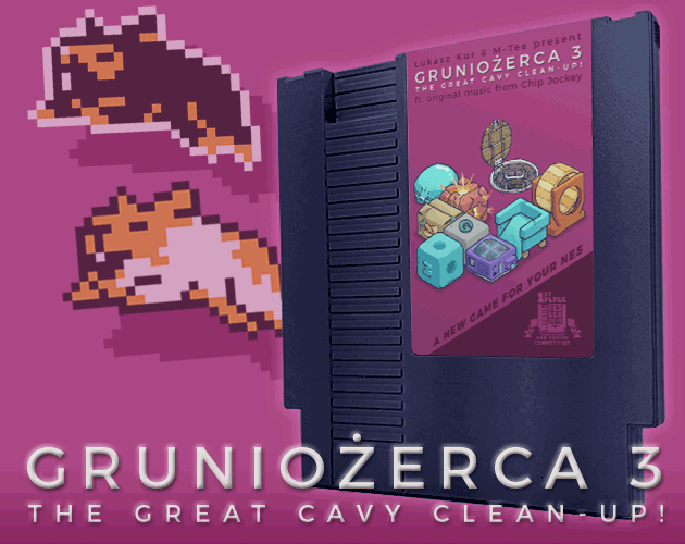 Cover image for Gruniożerca 3: The Great Cavy Clean-up!