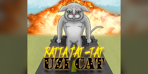 Cover image for Ratta Tat-Tat Uzi Cat