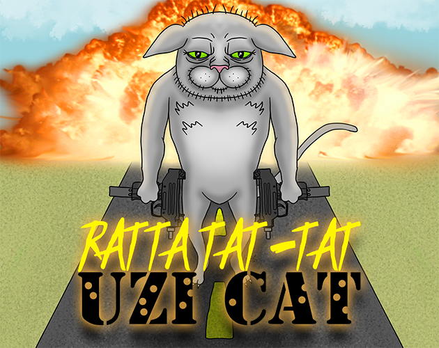 Cover image for Ratta Tat-Tat Uzi Cat