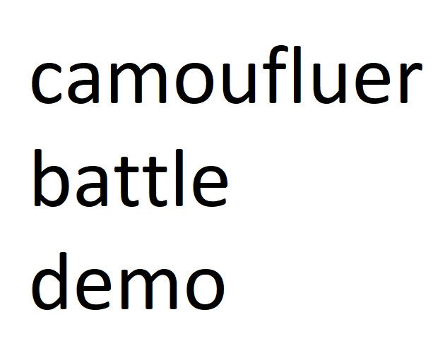Camoufleur Battle Demo