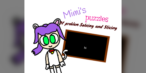 Cover image for Mimi's Puzzles of Problem Solving and Slicing